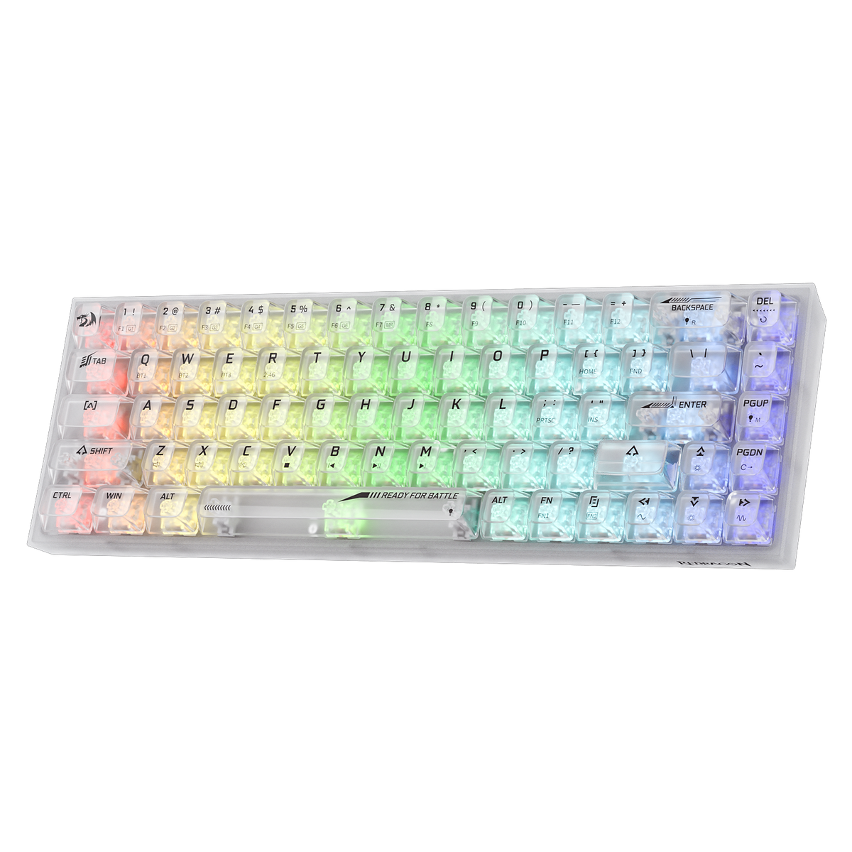 Redragon CASTOR K631 PRO Full-Transparent Mechanical Keyboard | show