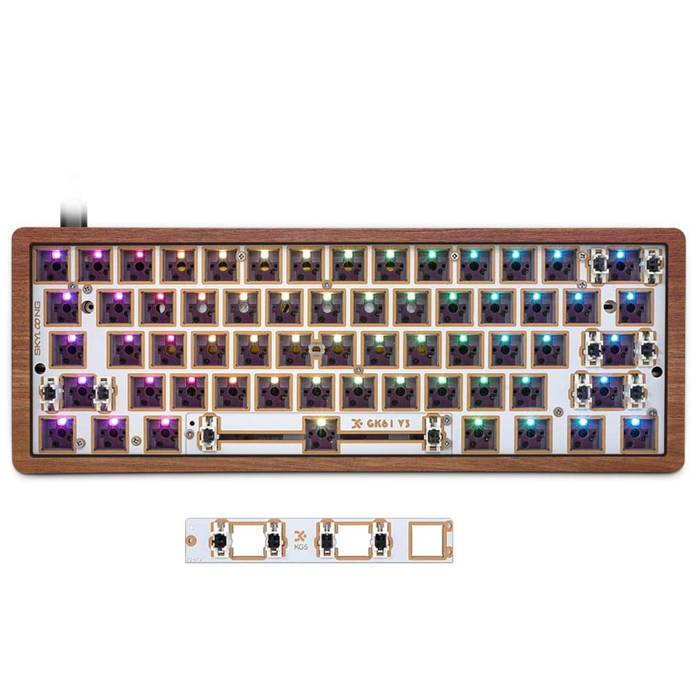 SKYLOONG GK61 Rosewood Kits USB