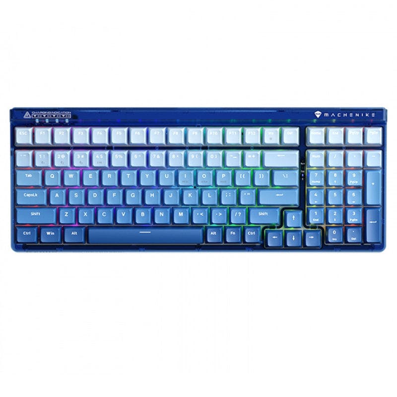 Machenike K600S-B100W Wireless Mechanical Keyboard Customized GR Purple Linear