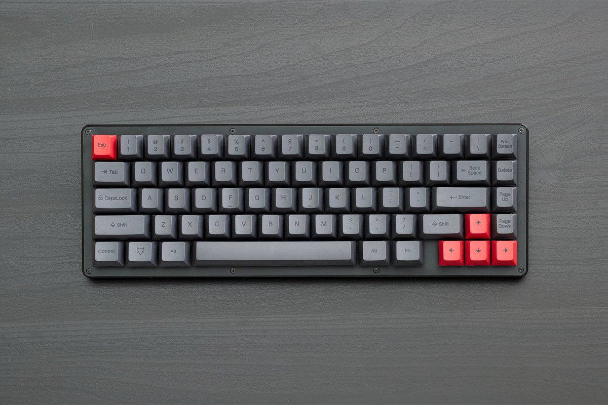 NightFox Mechanical Keyboard (Hairtrigger Switches) Hako True